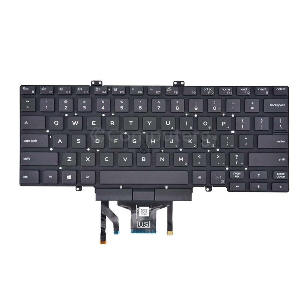 Dell Latitude 5401 Series - Backlight - US Layout keyboard