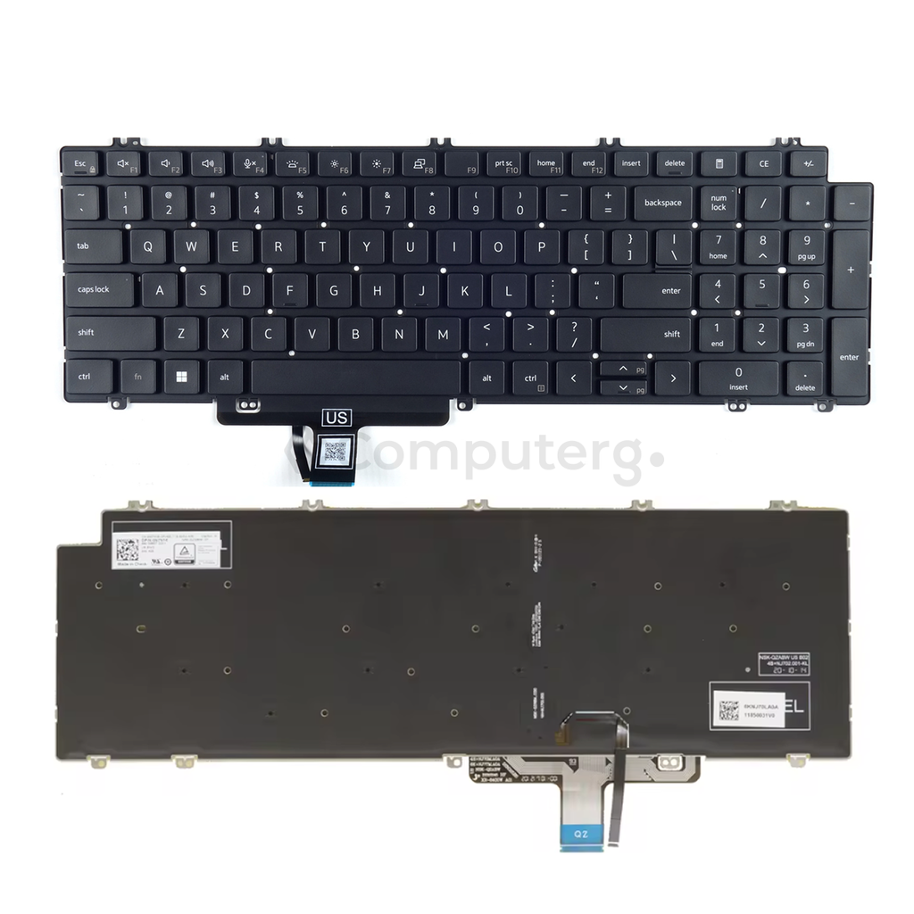 Dell Latitude 3540 Series - Backlight - US Layout Keyboard