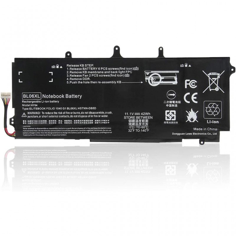 HP EliteBook Folio 1040 G0 BL06XL Battery