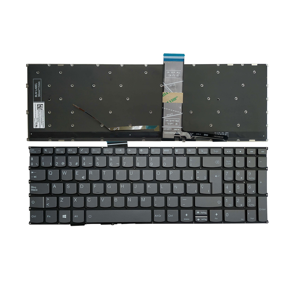 Lenovo IdeaPad 3-15ITL6 Series - Backlight - US Layout Keyboard