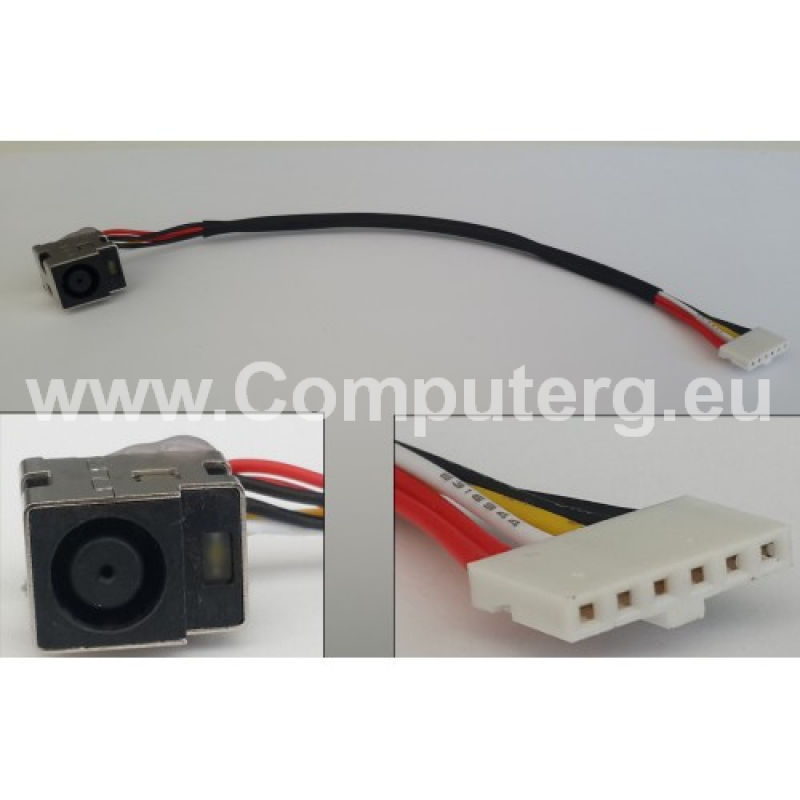 DC Jack For HP DV6-1000 - 531864-001 