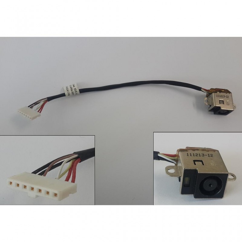 DC Jack For HP Pavilion DV6-6000 - 50.4RN09.001 