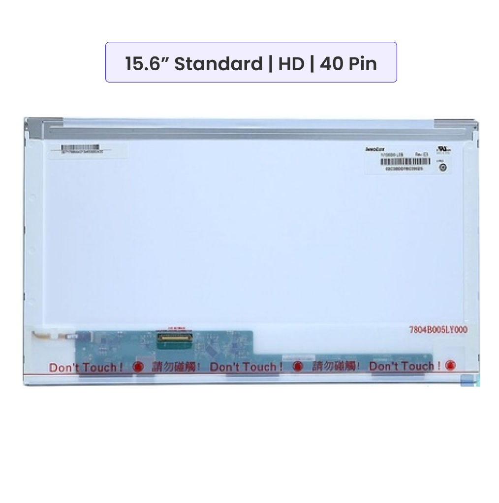 Laptop Screen Panel 15.6-Inch - HD (1366x768) - LP156WH4(TL)(P1) - 40 Pin - Standard