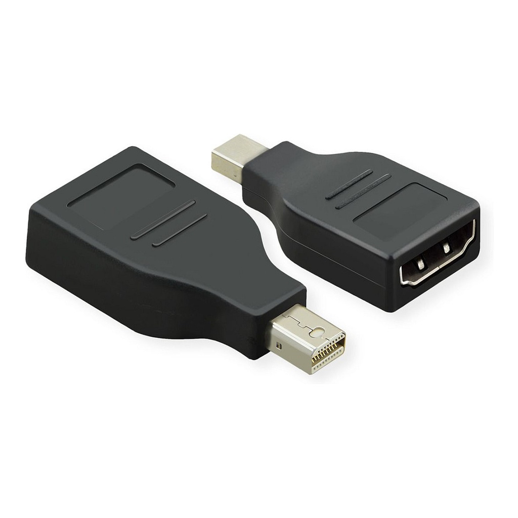 VALUE Mini DisplayPort to HDMI Adapter - Mini DP Male to HDMI Female