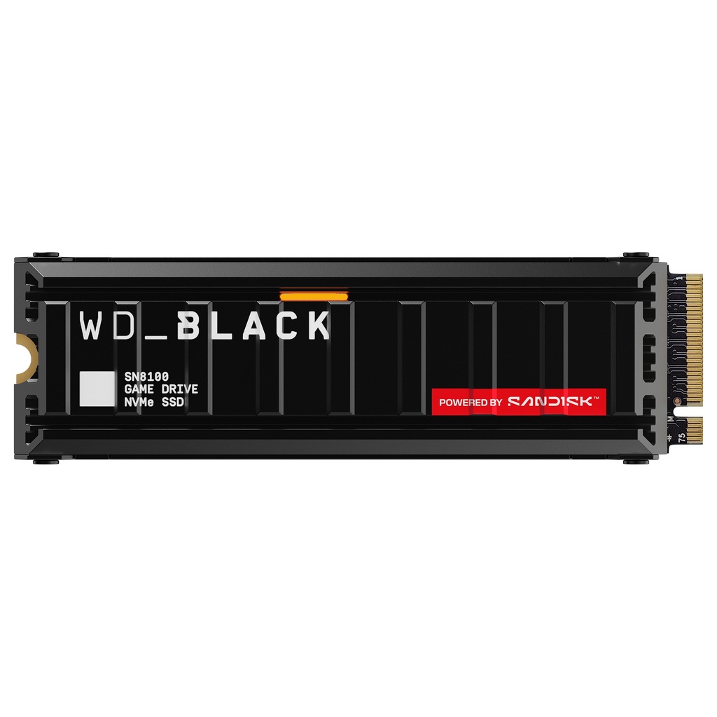 Sandisk WD SN8100 W POWERED BY 4TB M.2 NVMe - WDS400T1XHM-00CMT0