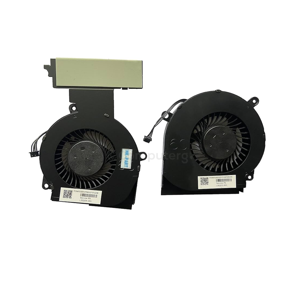 HP Omen 15-DC (TPN-Q211) - L30203-001/L30204-001 CPU & GPU Cooling Fan Pair (L+R)