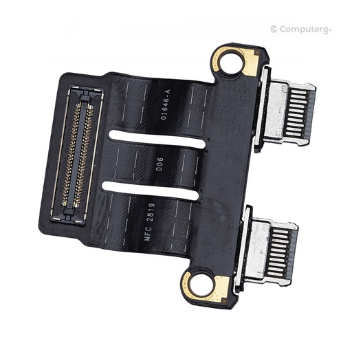 USB-C I/O Board (DC-In Charging Port) For Apple MacBook Pro 13" A1989 / 15" A1990 (Mid 2018-2019) - Pre-Owned Grade A - 1-Year Warranty