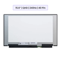 15.6-Inch - QHD (2560x1440) IPS - 240Hz - 40 Pin