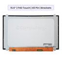 15.6-Inch- FHD (1920x1080) Touch - 40 Pin - Brackets