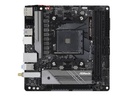 ASRock Mainboard A520M-ITX/ac - Mini-ITX - Socket AM4 - AMD A520 - 90-MXBDG0-A0UAYZ