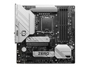 MSI Mainboard B760M PROJECT ZERO - micro ATX - Socket LGA1700 - Intel B760 - 7E14-001R