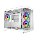 Armaggeddon Gaming Case M-ATX AQUARON X-CURVE 285 White