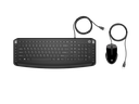 HP Keyboard and Mouse Pavilion 200  - Black