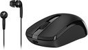 Genius Headset and Mouse Wireless - Black - 31280001400